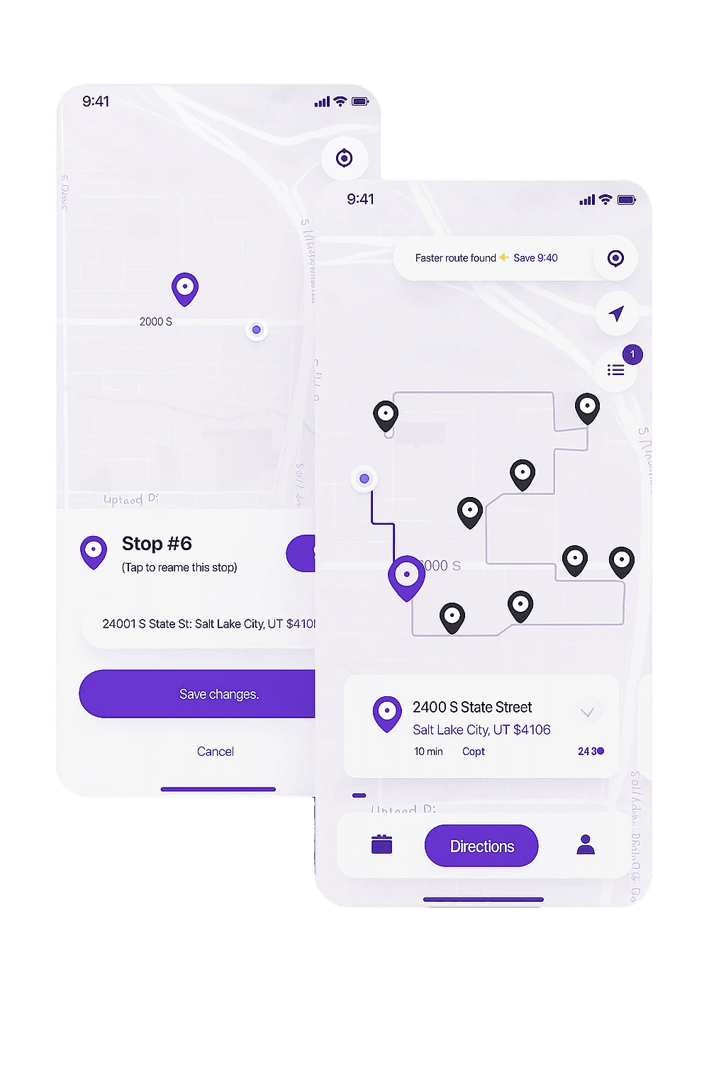 SparoPay Rider App interface mockup