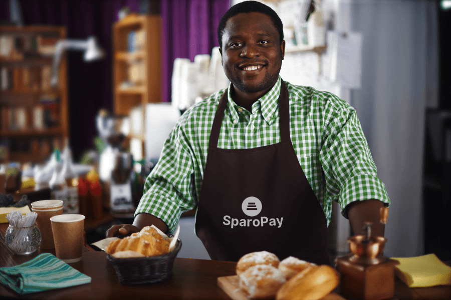 Vendor using Sparo