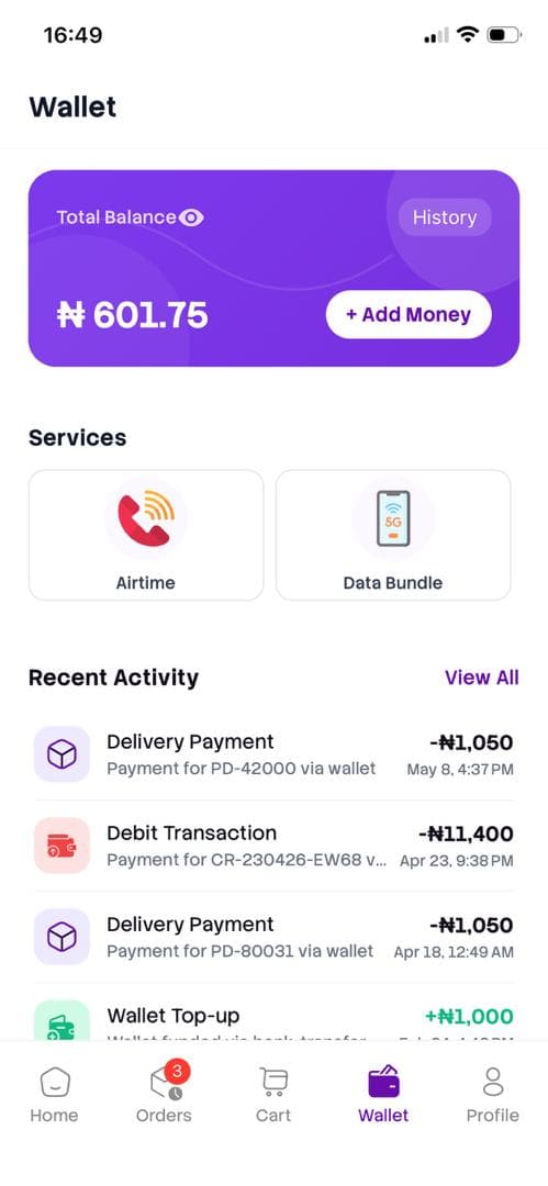 App UI